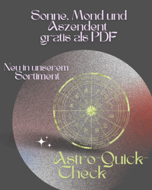 Astro-Quick-Check: Sonne, Mond und Aszendent gratis