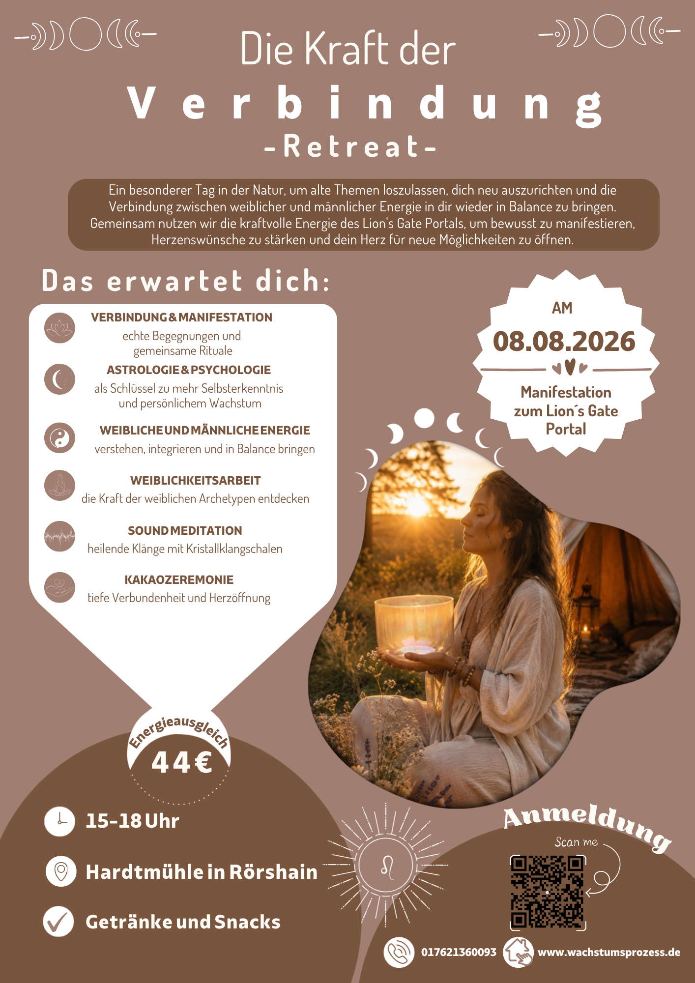 Die Kraft der Verbindung – Retreat zum Lion's Gate Portal